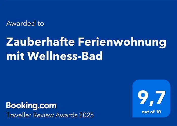Апартаменты Zauberhafte Mit Wellness-bad Бад-Гарцбург